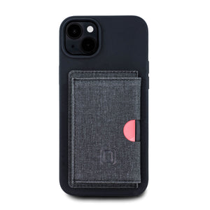 iPhone 14 Plus Flip Card Case [Black]