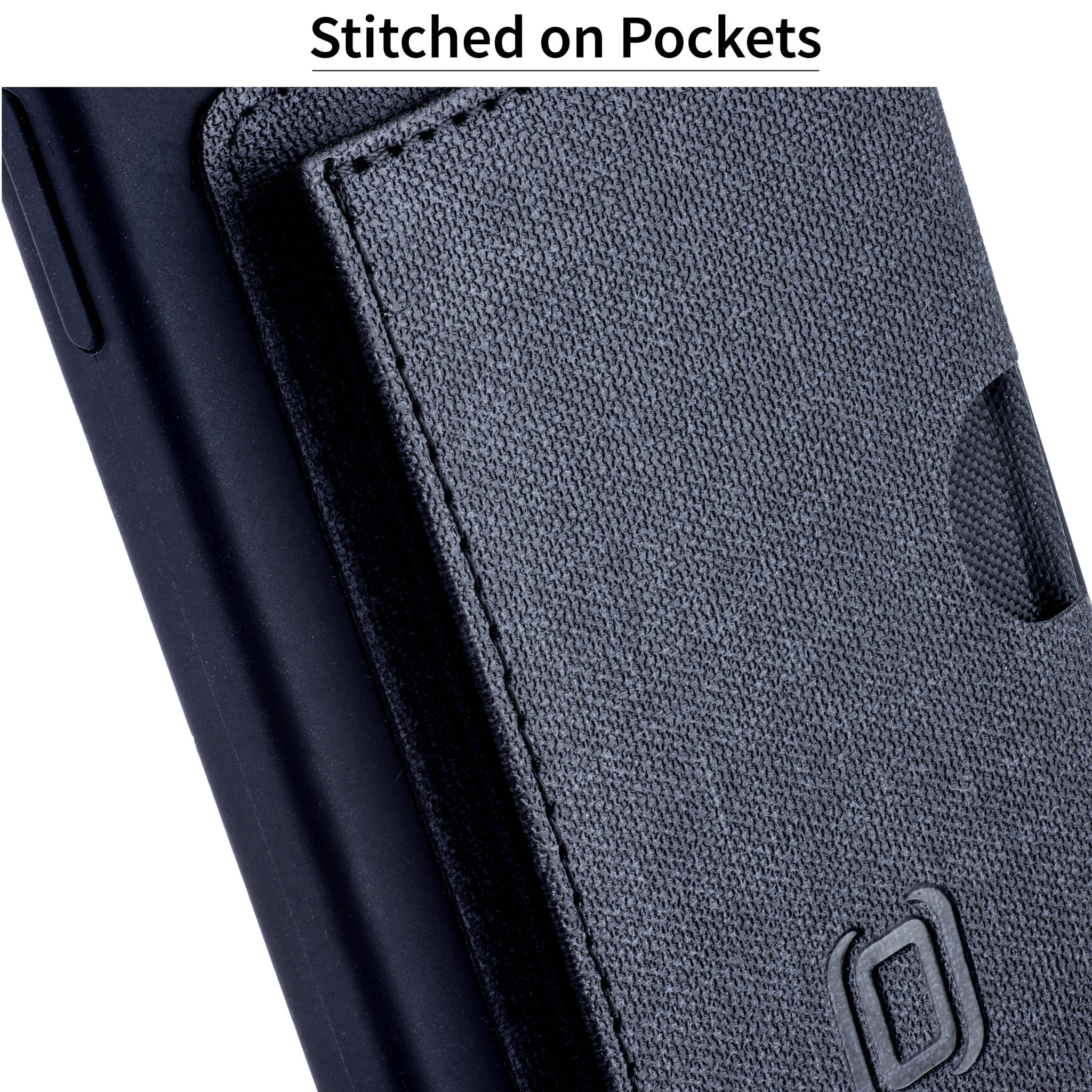 iPhone 14 Plus Flip Card Case [Black]
