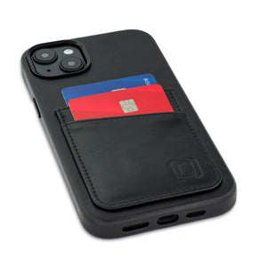 iPhone 14 Plus Genuine Leather M2GL Card Case [Black]