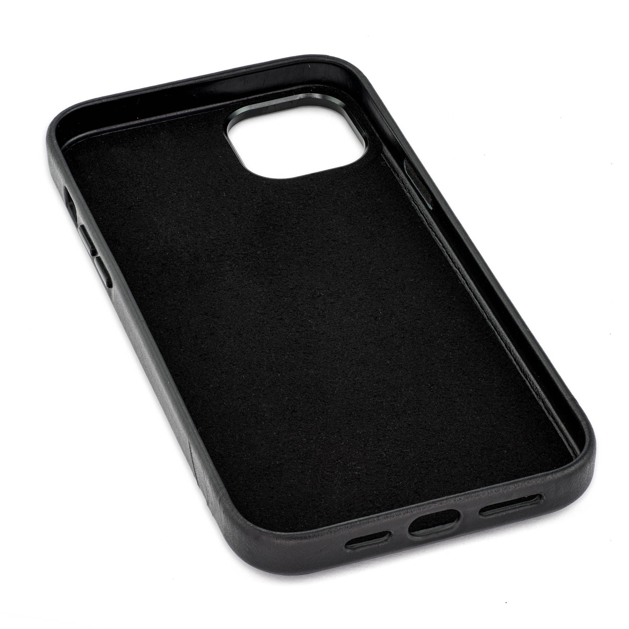 iPhone 14 Plus Genuine Leather M2GL Card Case [Black]