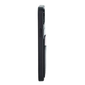 iPhone 14 Plus Genuine Leather M2GL Card Case [Black]