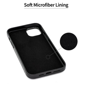 iPhone 14 Plus Genuine Leather M2GL Card Case [Black]