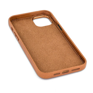 iPhone 14 Plus Genuine Leather M2GL Card Case [Light Brown]