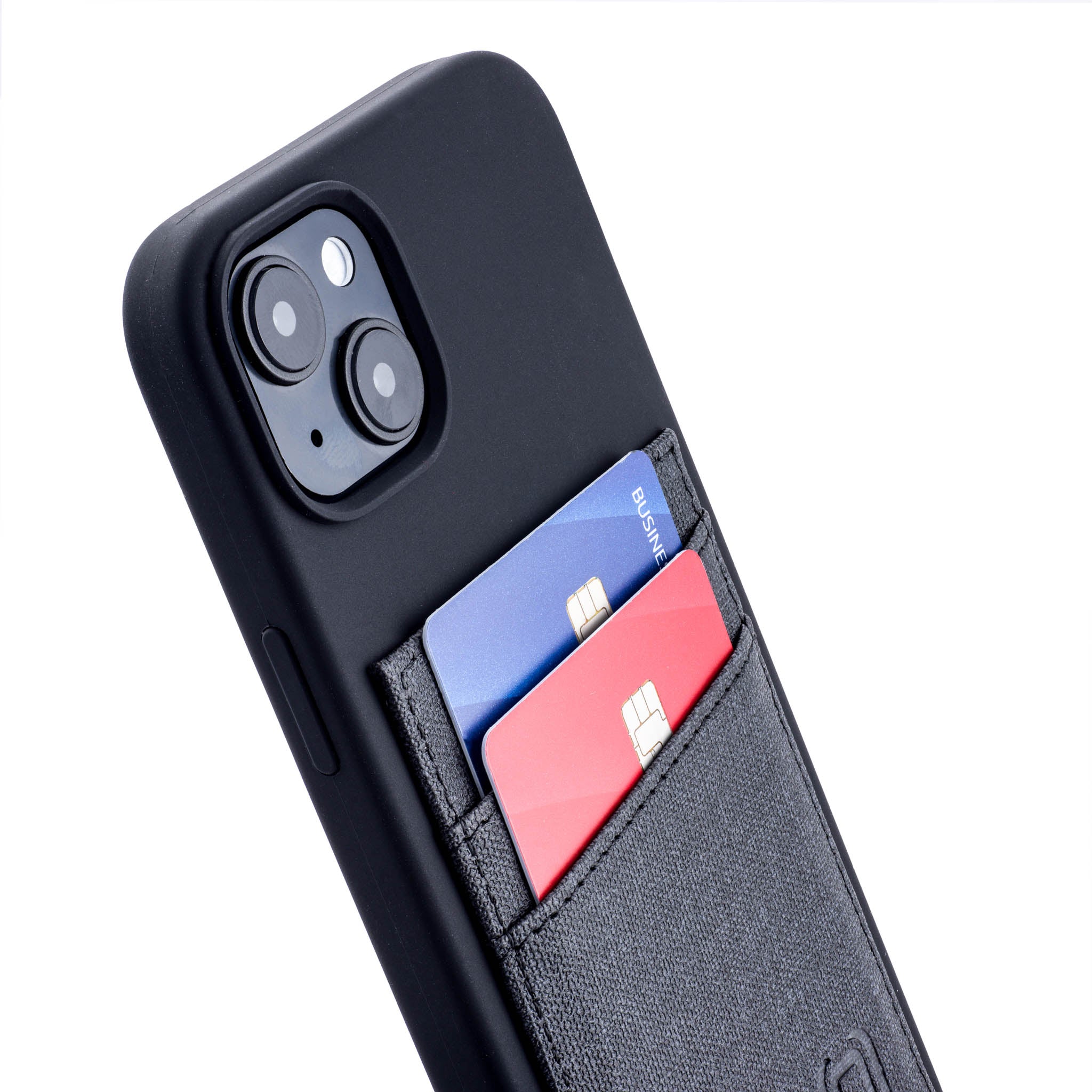 iPhone 14 Plus Silicone M2L Card Case [Black]