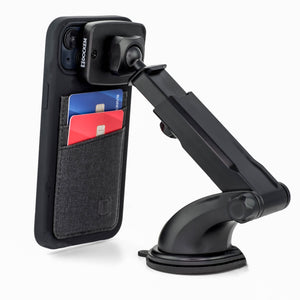iPhone 14 Plus Silicone M2L Card Case [Black]