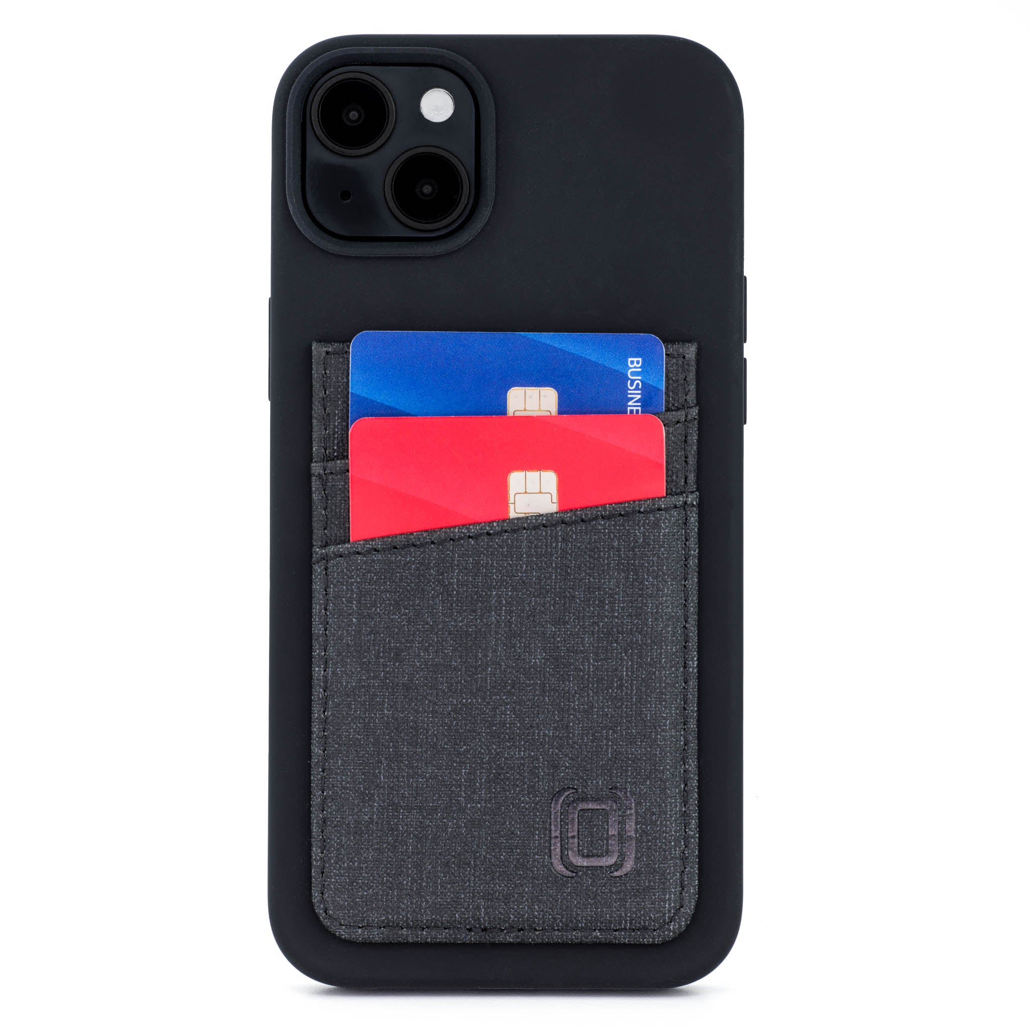 iPhone 14 Plus Silicone M2L Card Case [Black]