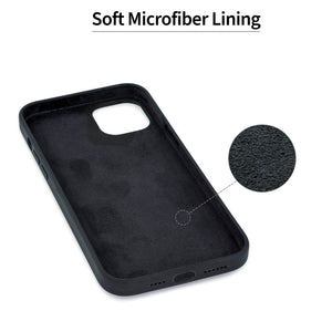 iPhone 14 Plus Silicone M2L Card Case [Black]
