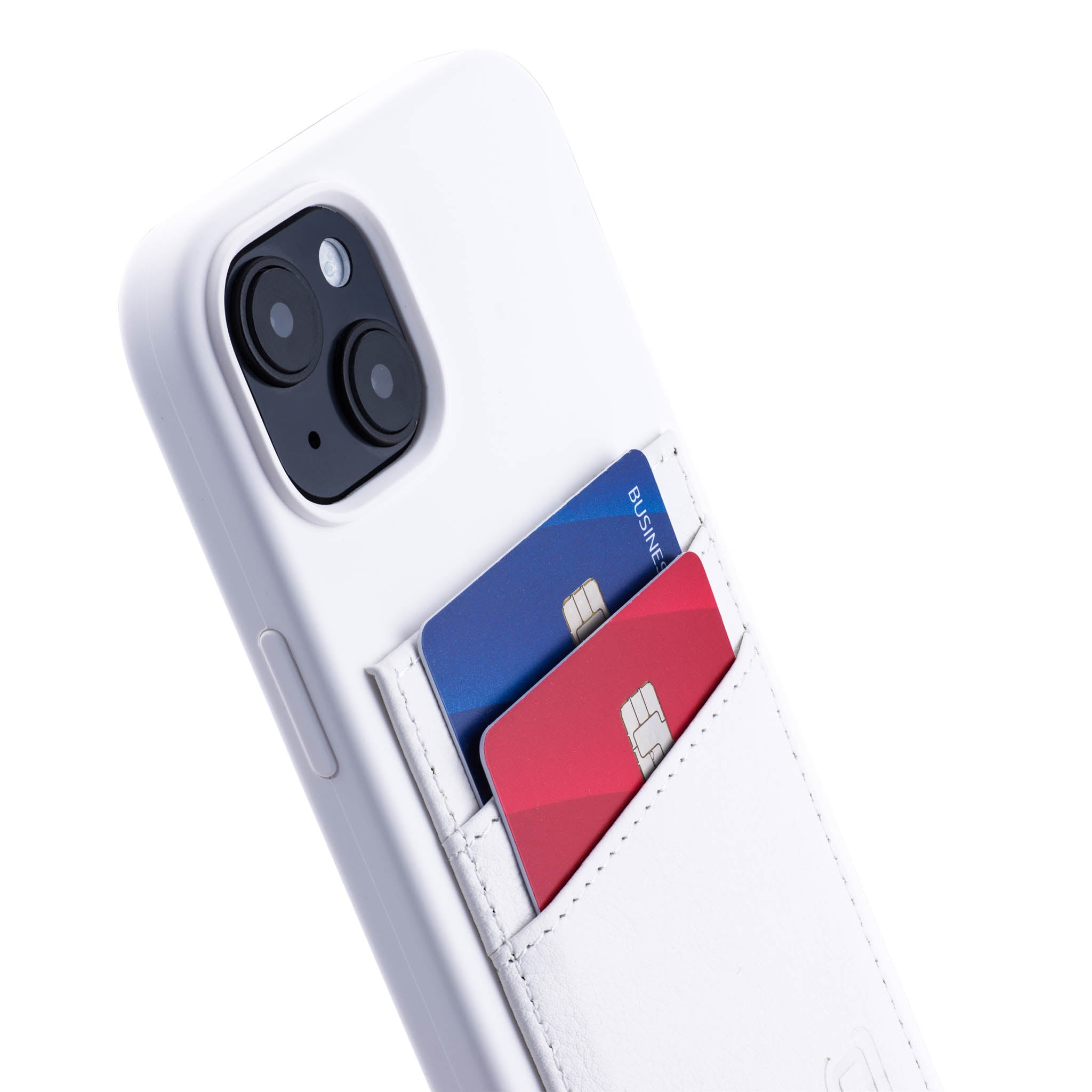 iPhone 14 Plus Silicone M2L Card Case [White]