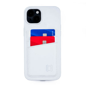 iPhone 14 Plus Silicone M2L Card Case [White]
