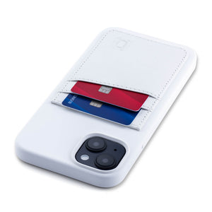 iPhone 14 Plus Silicone M2L Card Case [White]