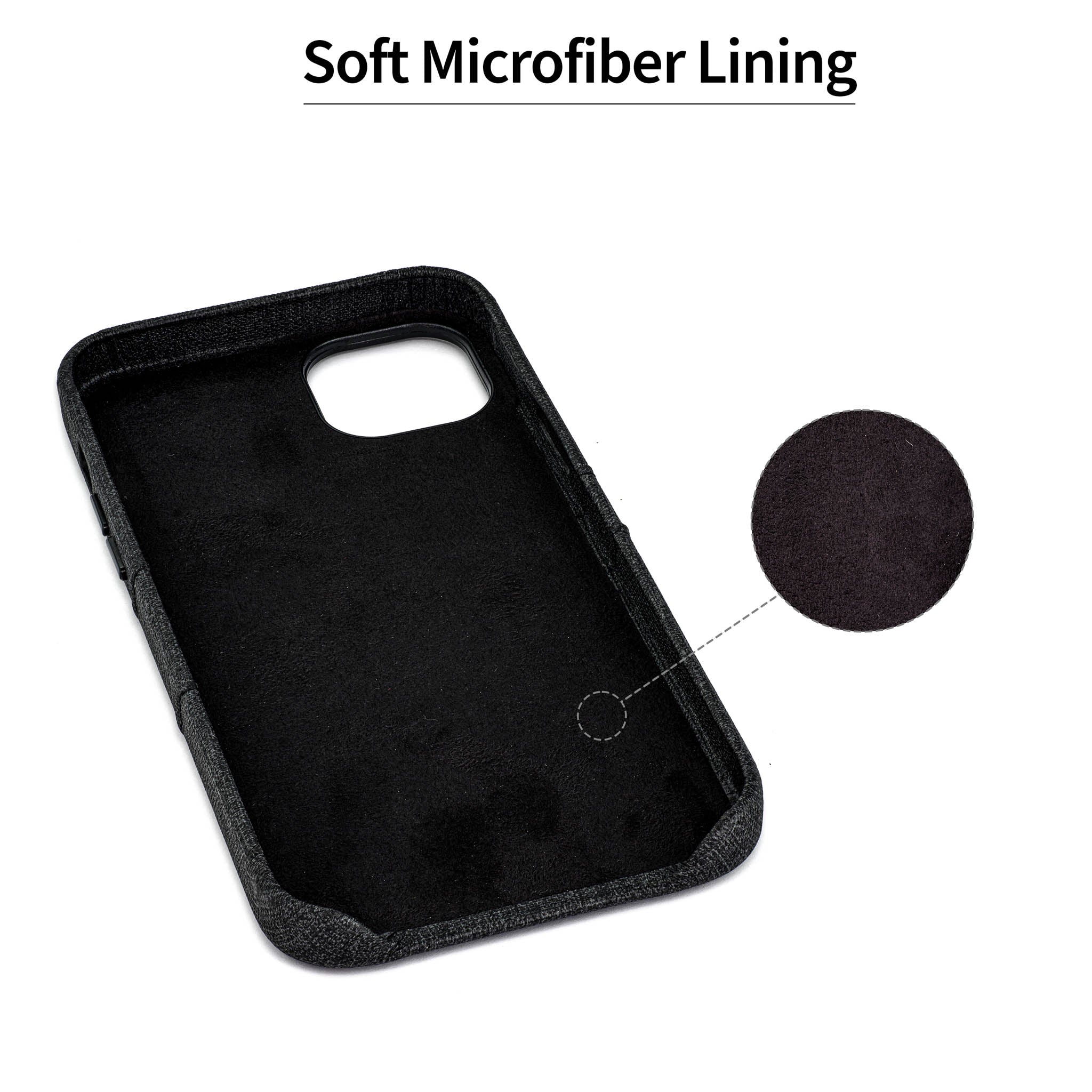 iPhone 14 Plus Luxe M2 Card Case [Black]