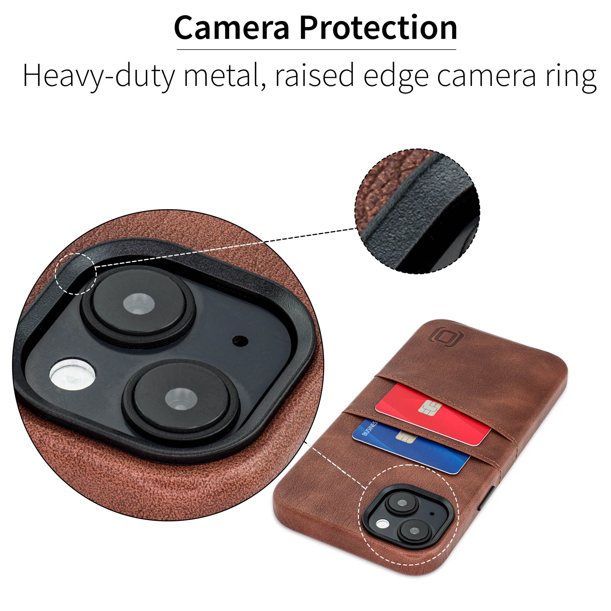 iPhone 14 Plus Exec M2 Card Case [Brown]