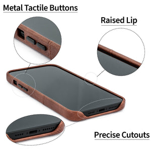 iPhone 14 Plus Exec M2 Card Case [Brown]