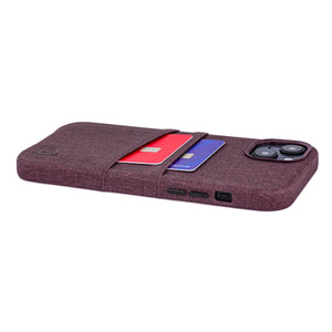 iPhone 14 Plus Luxe M2 Card Case [Burgundy]