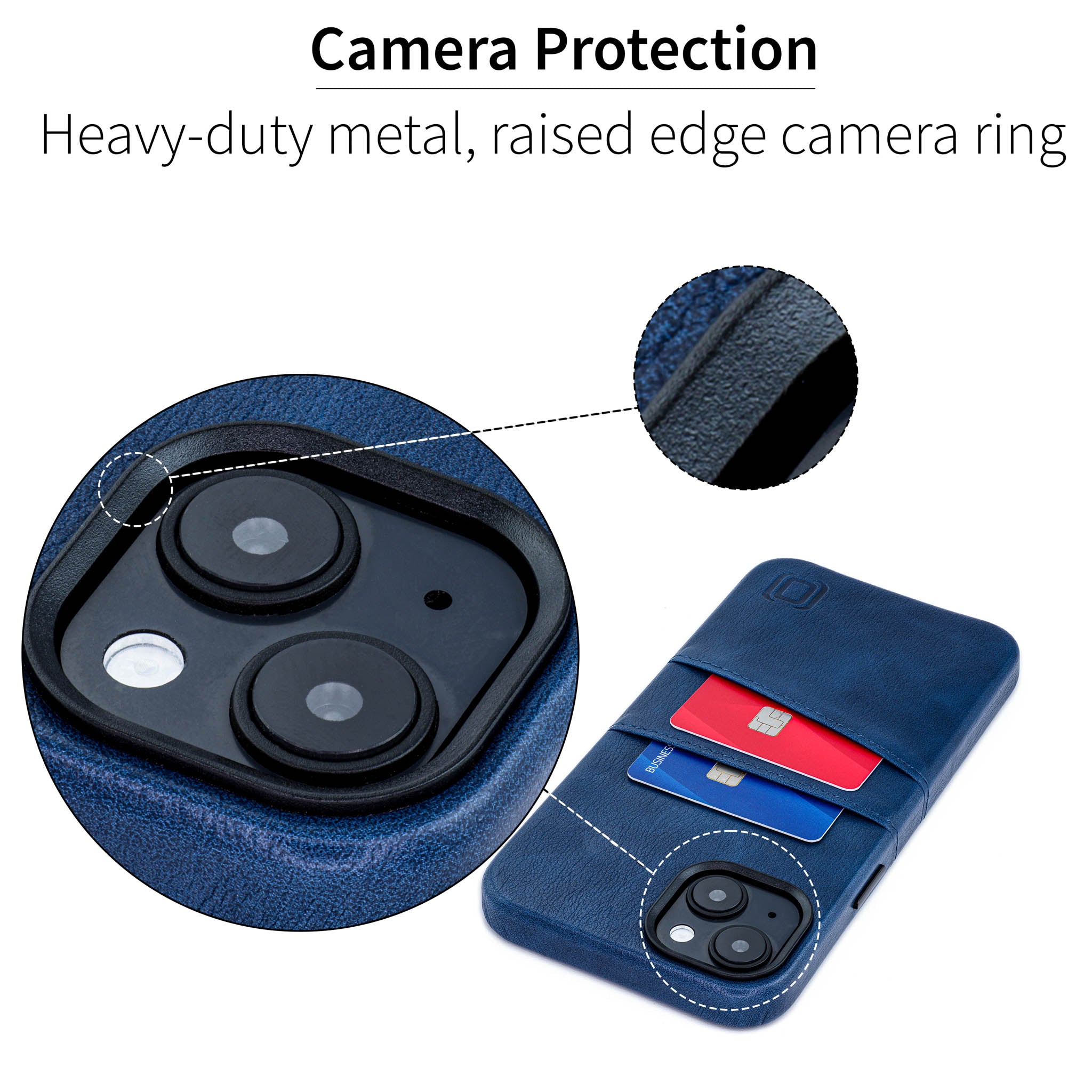 iPhone 14 Plus Exec M2 Card Case [Navy]