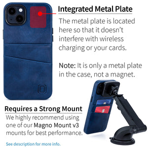 iPhone 14 Plus Exec M2 Card Case [Navy]