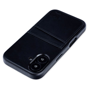 iPhone 16 Genuine Leather M2GL Card Case [Black]