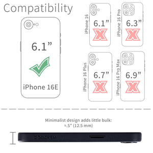 apex case compatibility with iphone 16e