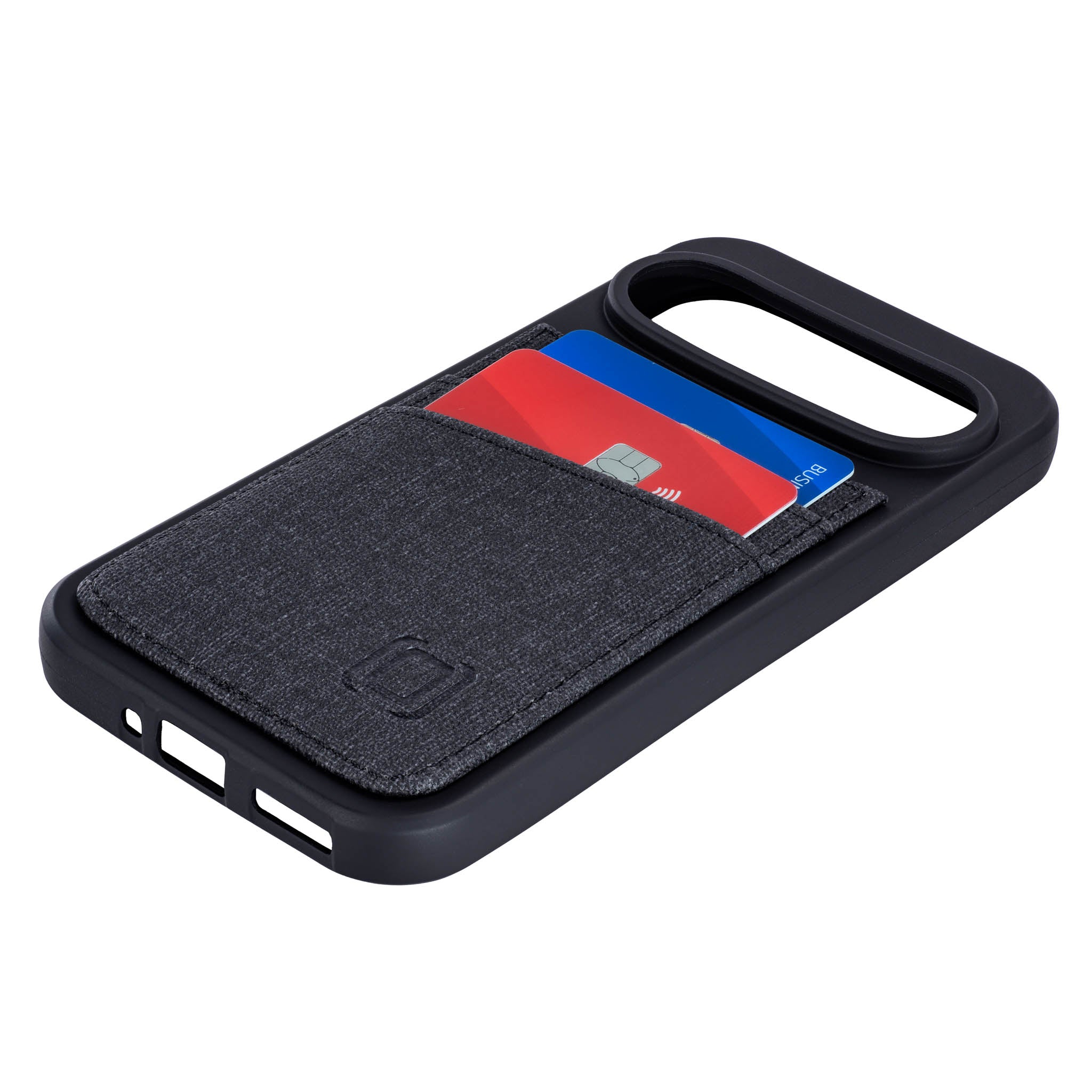 Dockem Google Pixel 9 and 9 Pro Luxe M2T Card case face down showing wallet style