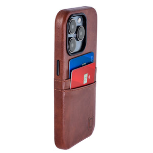 iPhone 15 Pro Exec M2 Card Case [Brown]