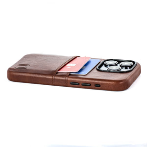 iPhone 15 Pro Exec M2 Card Case [Brown]