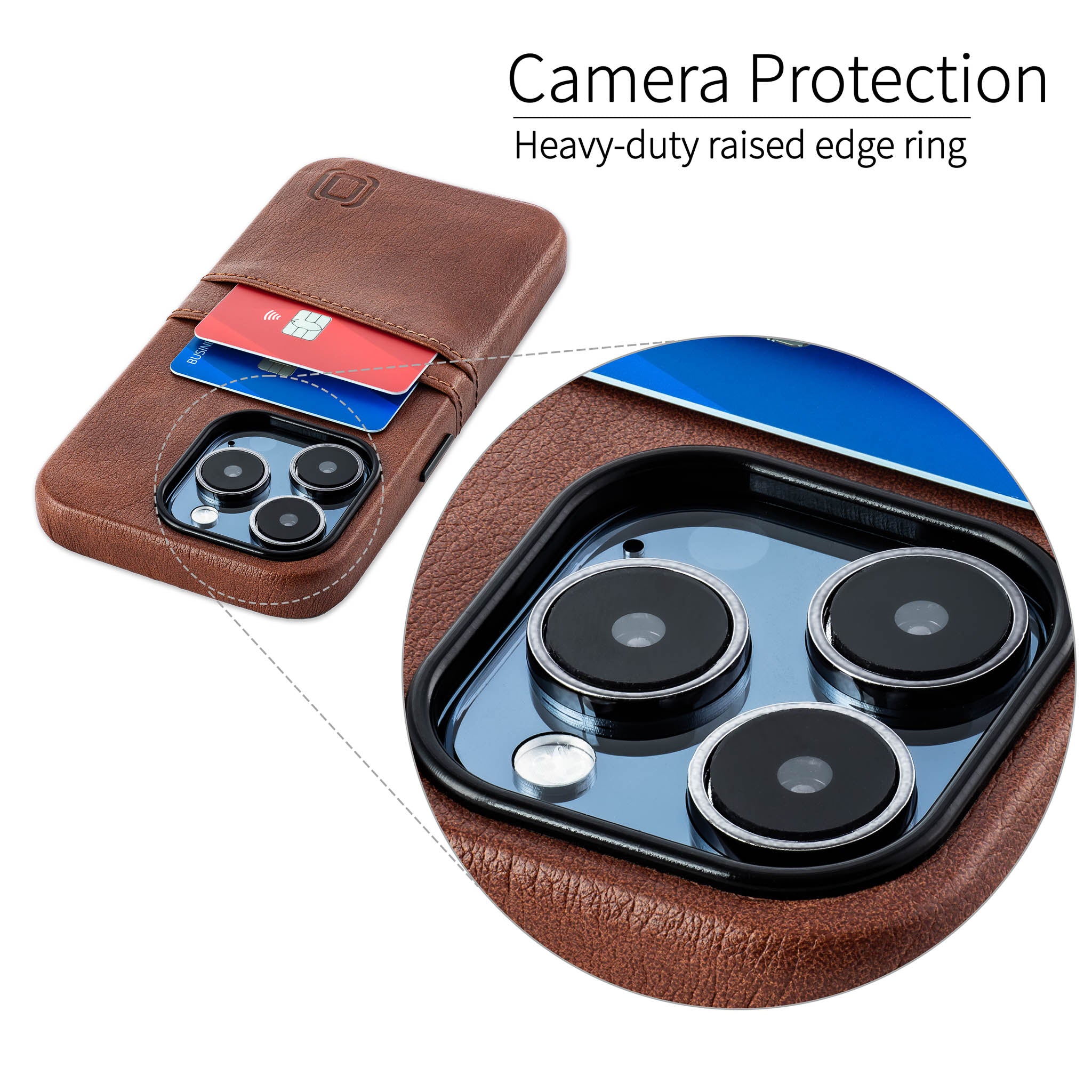 iPhone 15 Pro Exec M2 Card Case [Brown]