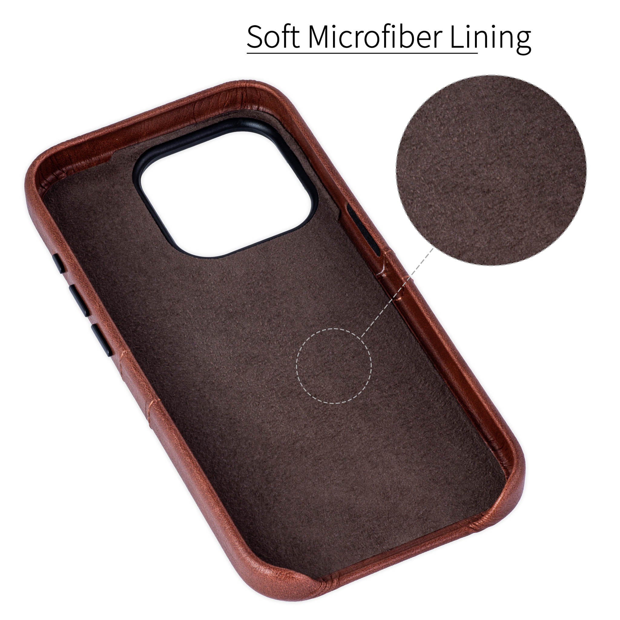 iPhone 15 Pro Exec M2 Card Case [Brown]