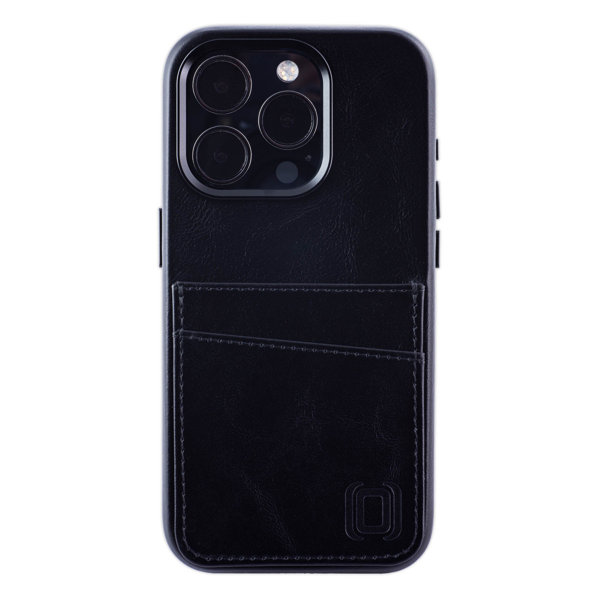 iPhone 15 Pro Genuine Leather M2GL Card Case [Black]