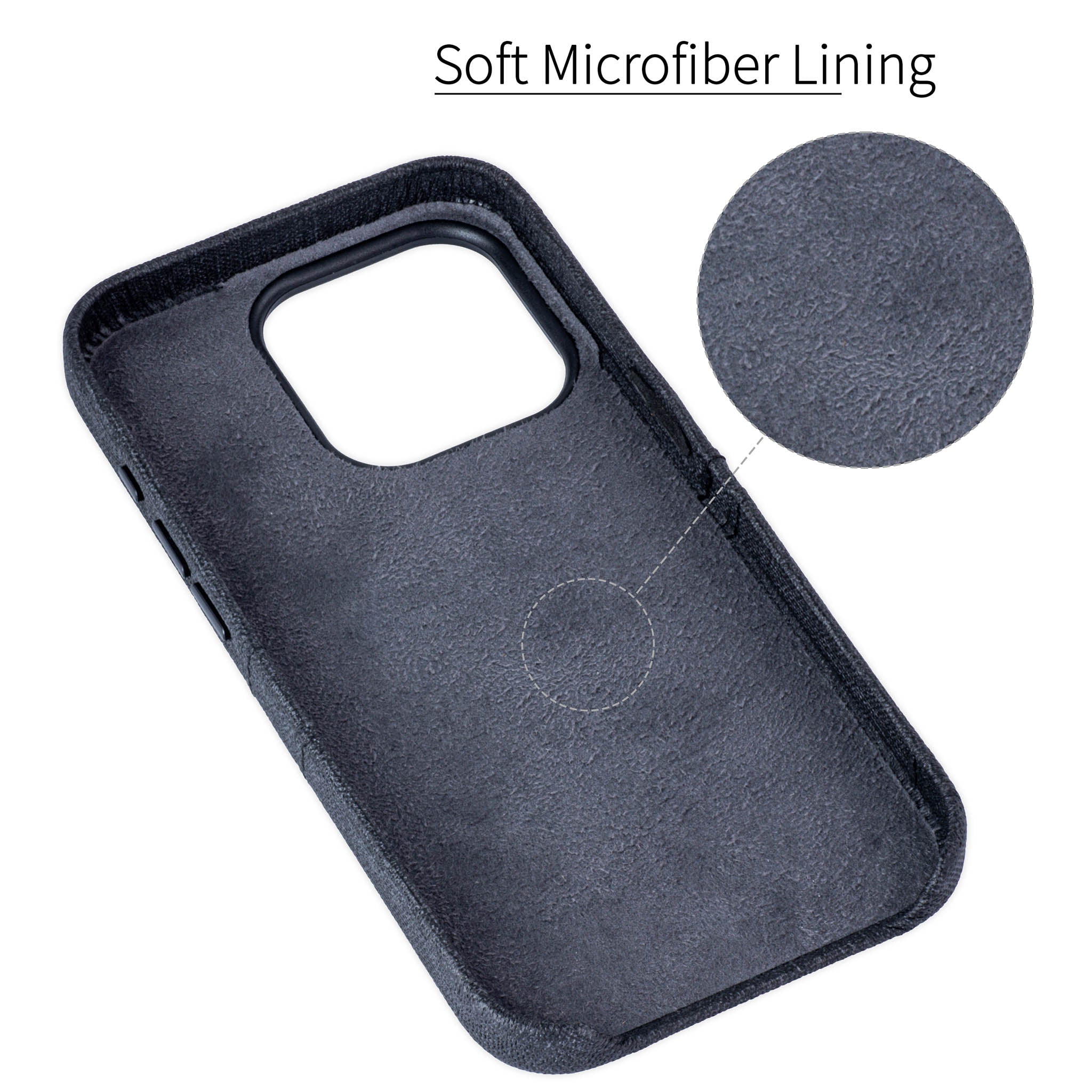 iPhone 15 Pro Luxe M2 Card Case [Black]