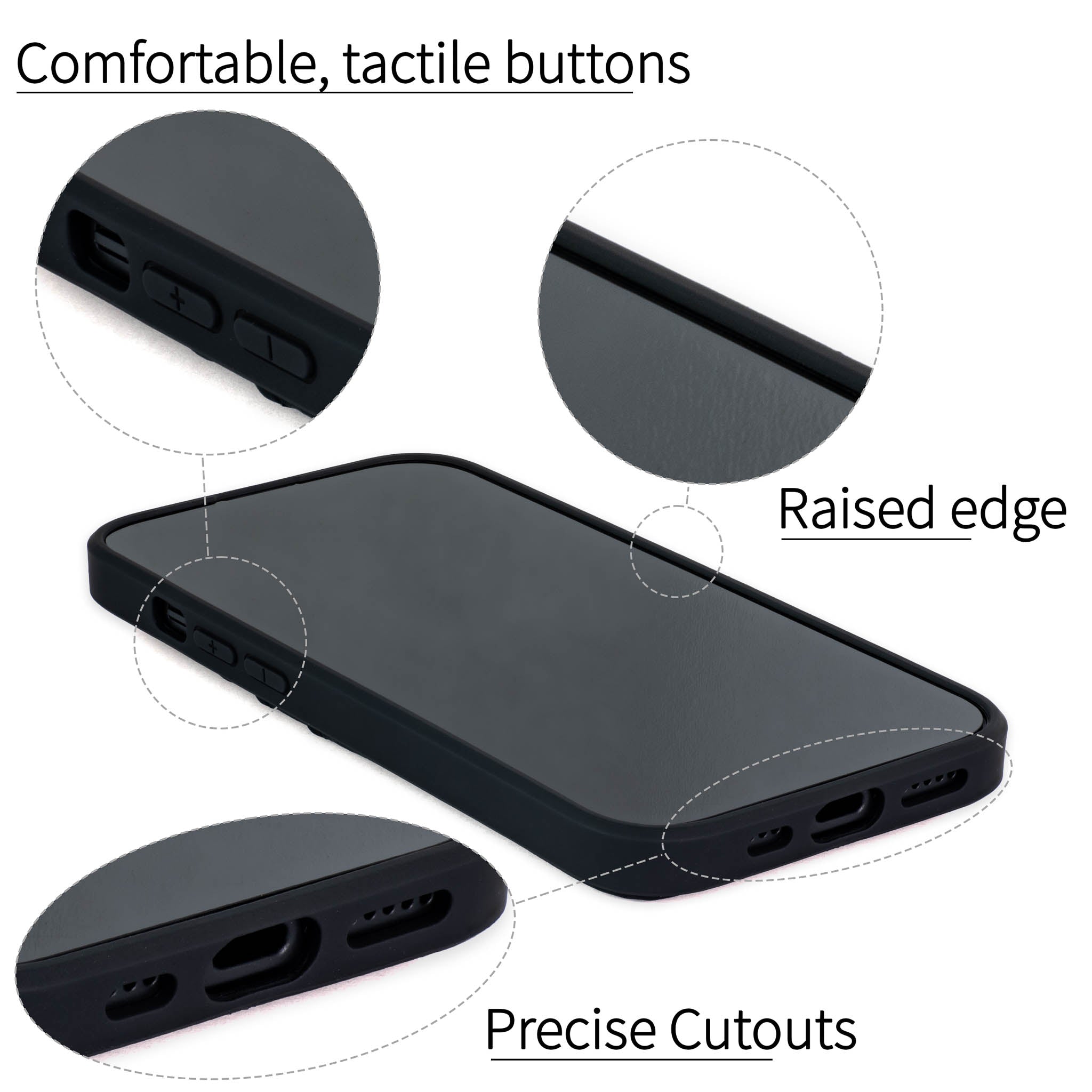 iPhone 15 Pro N2R Recycled Card Case [Black]