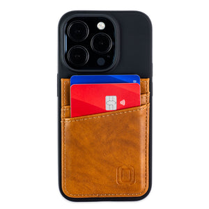 iPhone 15 Pro N2R Recycled Card Case [Light Brown]