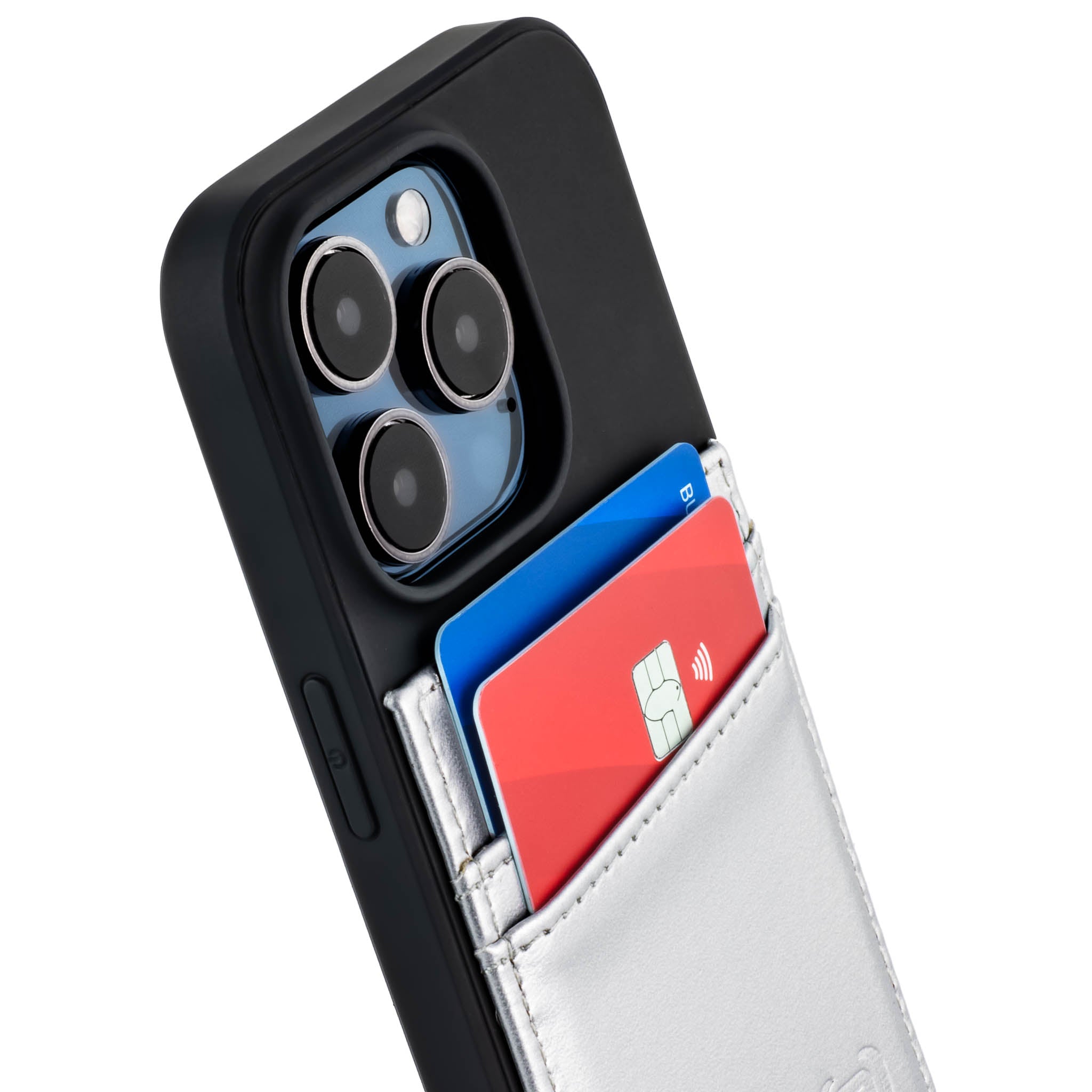 iPhone 15 Pro N2R Recycled Card Case [Silver]