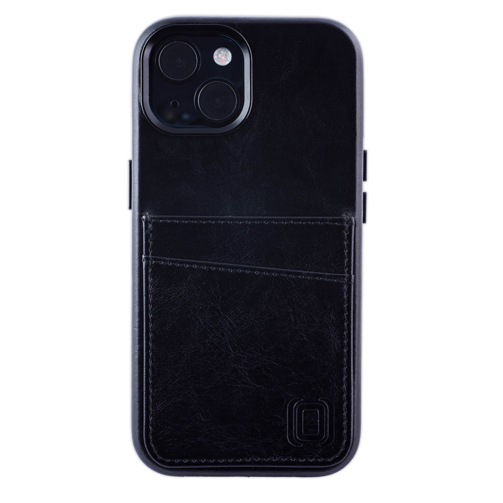 iPhone 15 Genuine Leather M2GL Card Case [Black]