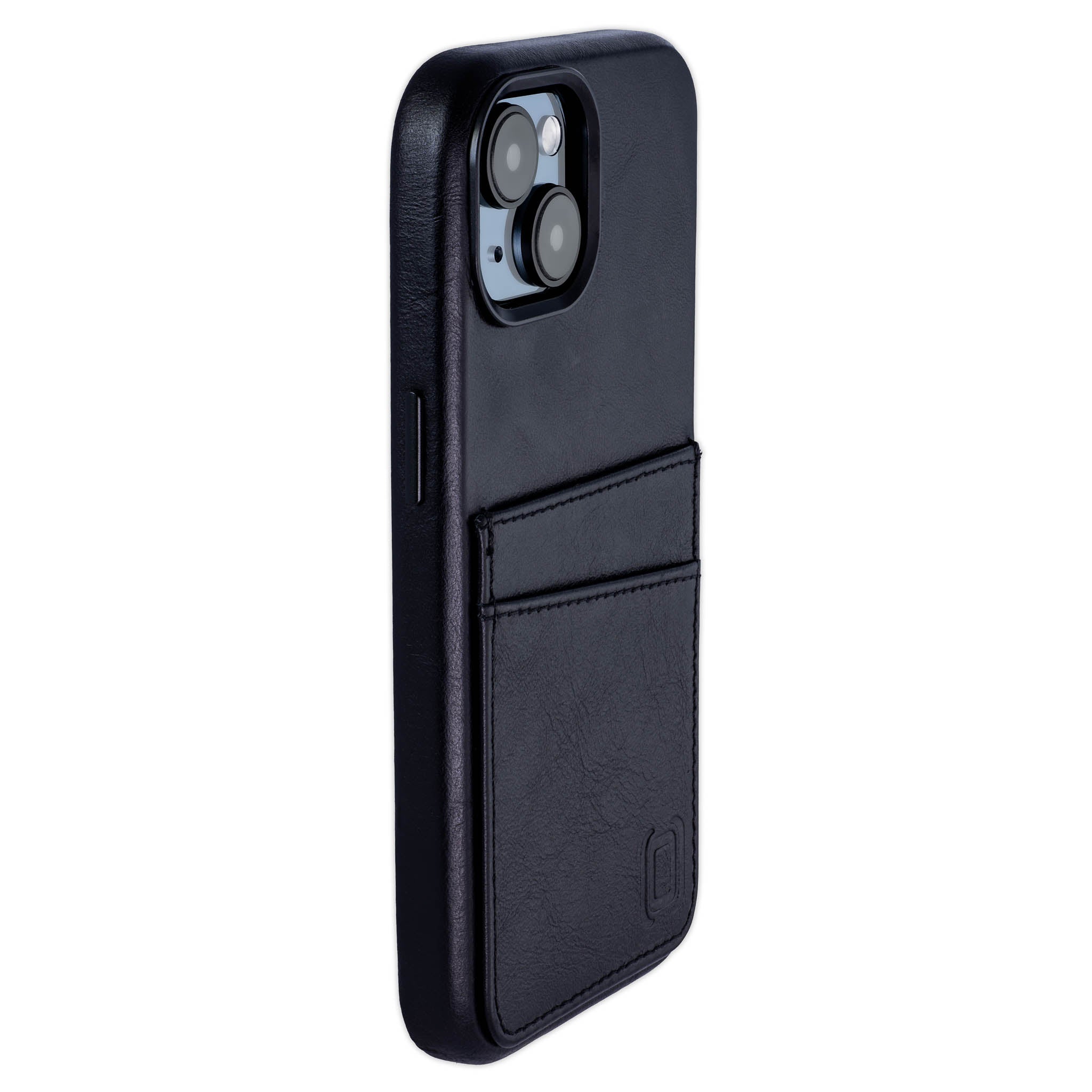 iPhone 15 Genuine Leather M2GL Card Case [Black]