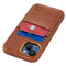 iPhone 15 Genuine Leather M2GL Card Case [Light Brown]