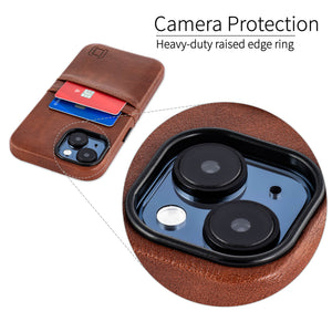 iPhone 15 Exec M2 Card Case [Brown]