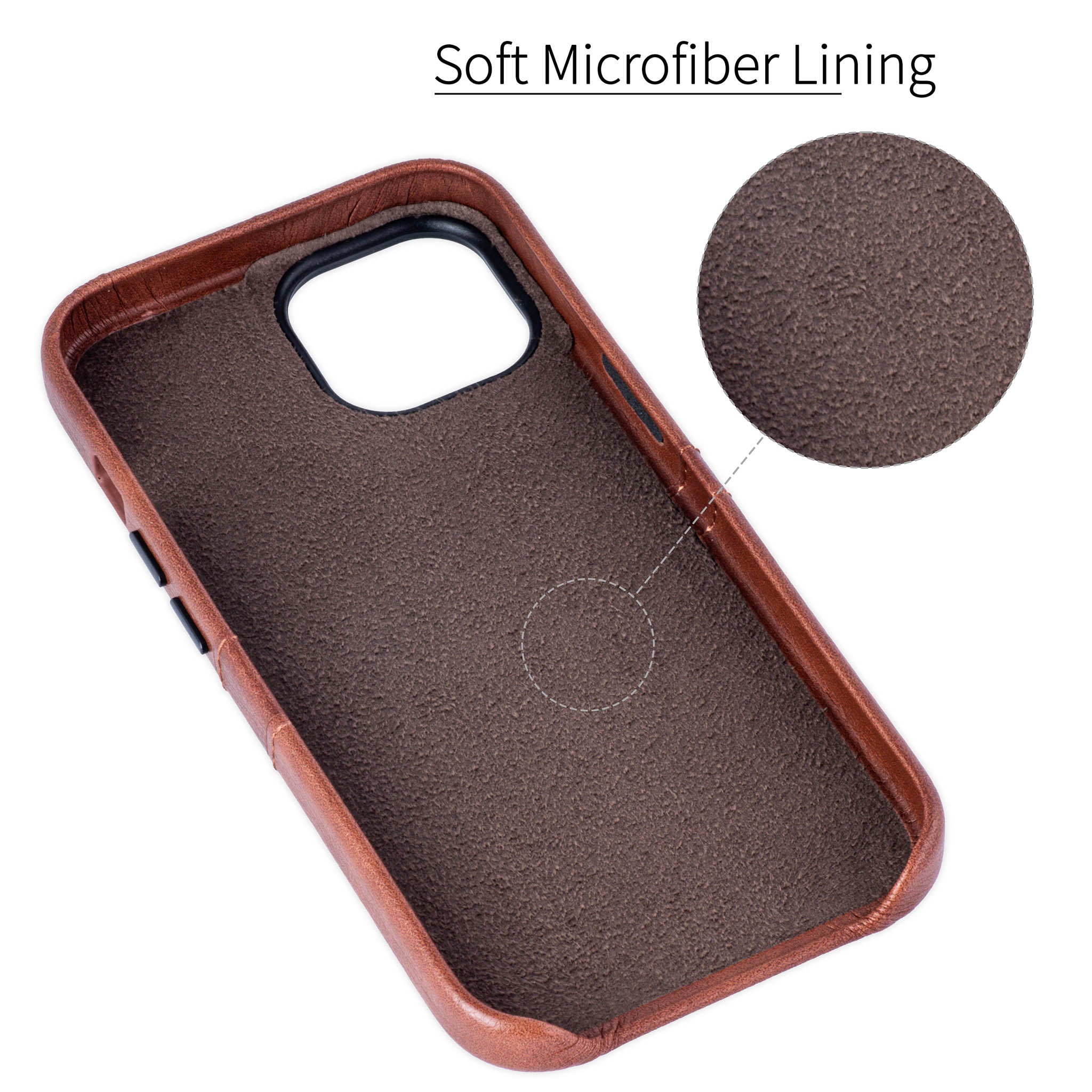 iPhone 15 Exec M2 Card Case [Brown]