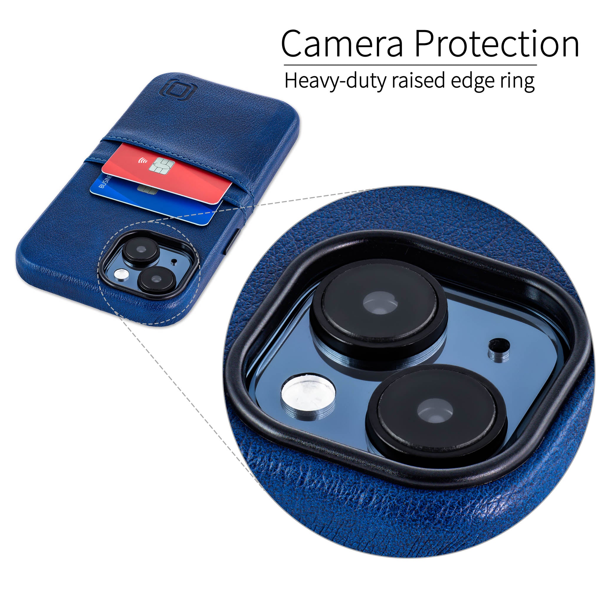 iPhone 15 Exec M2 Card Case [Navy]