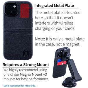 iPhone 15 Luxe M2 Card Case [Black]