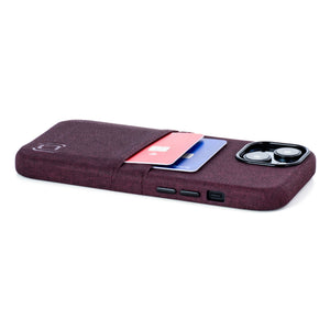 iPhone 15 Luxe M2 Card Case [Burgundy]