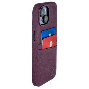iPhone 15 Luxe M2 Card Case [Burgundy]