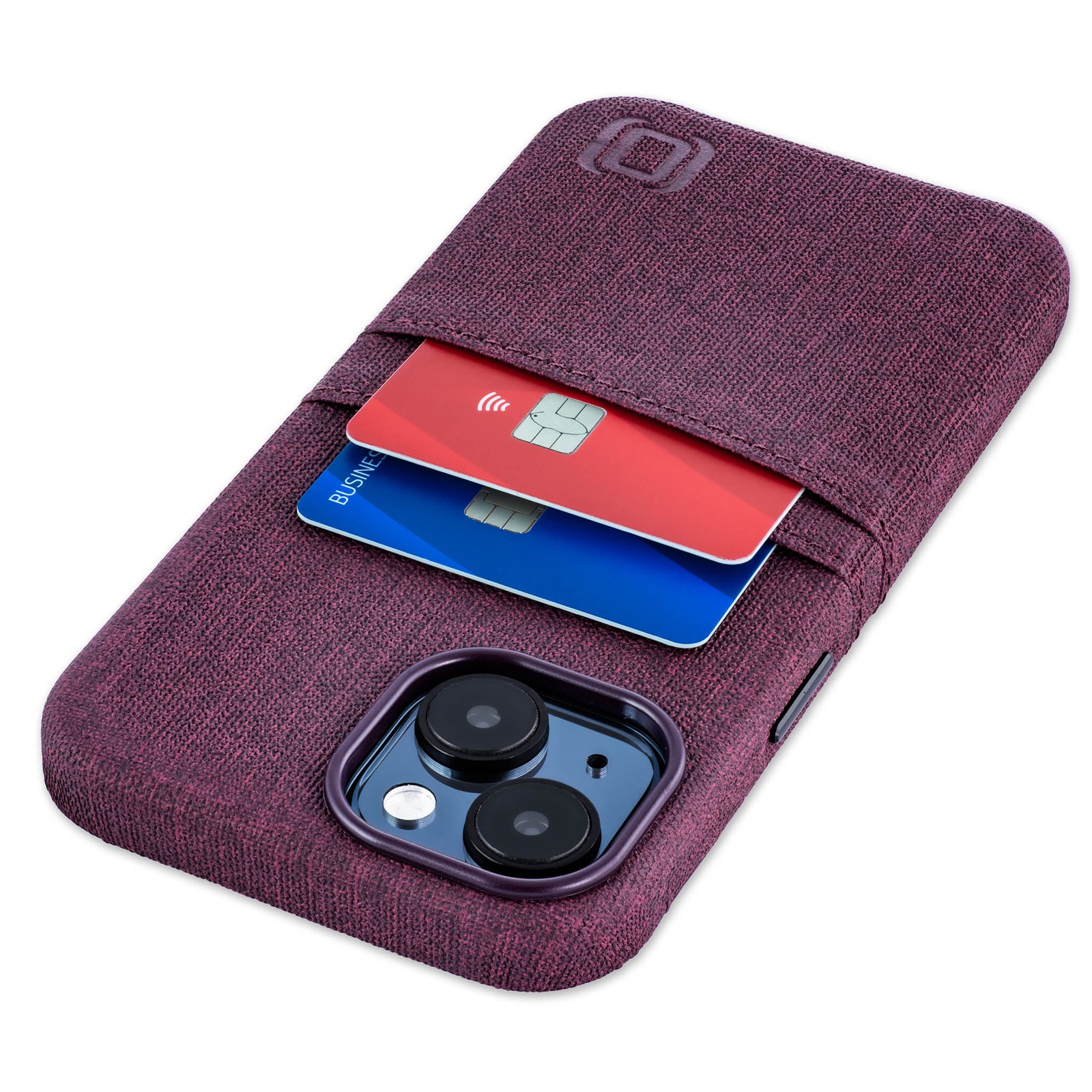 iPhone 15 Luxe M2 Card Case [Burgundy]