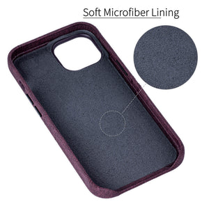 iPhone 15 Luxe M2 Card Case [Burgundy]