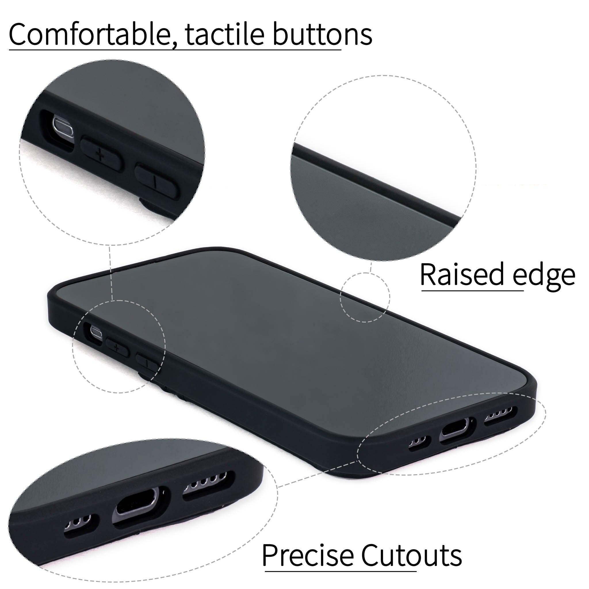 iPhone 15 N2R Recycled Card Case [Black]