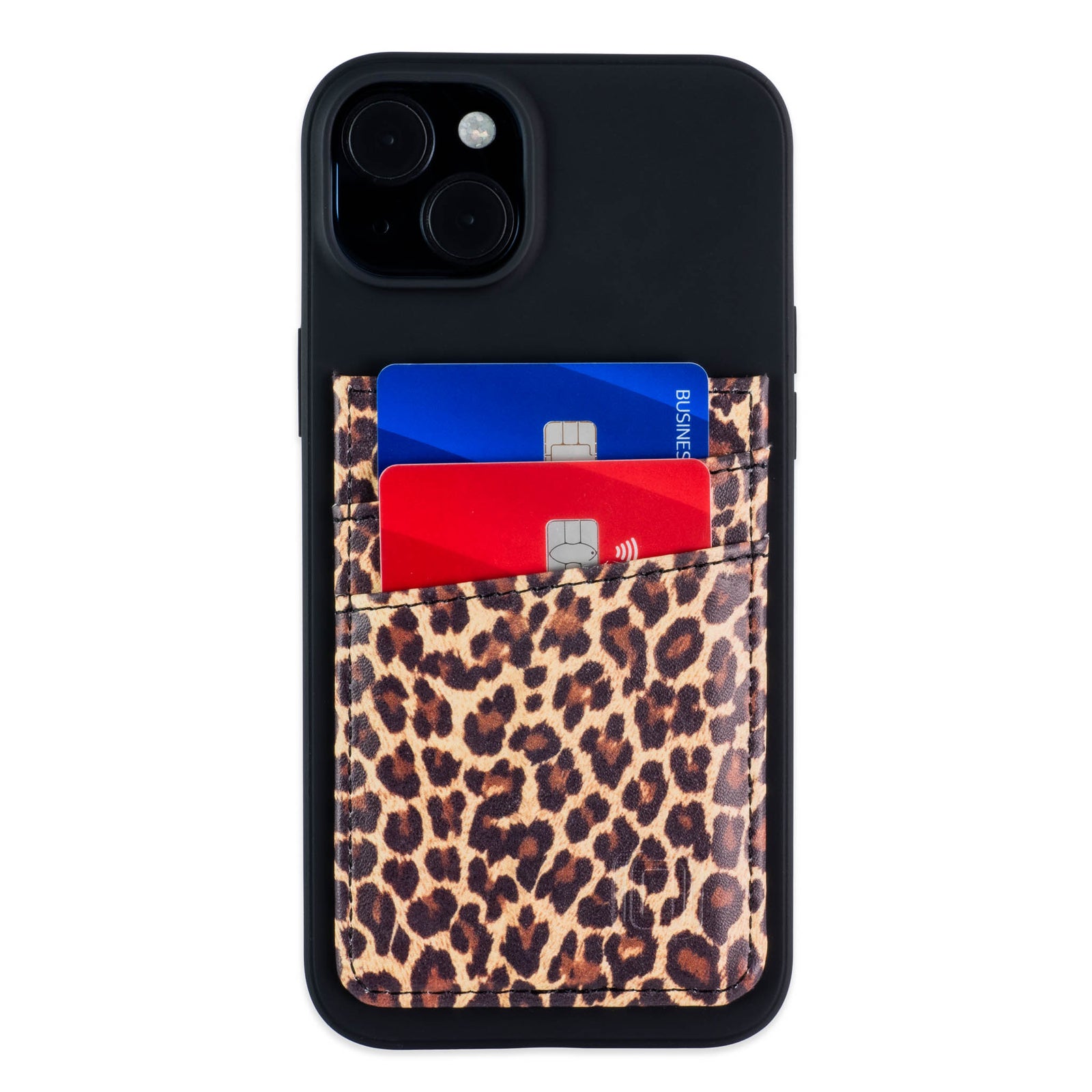 iPhone 15 Plus N2R Recycled Card Case [Leopard]
