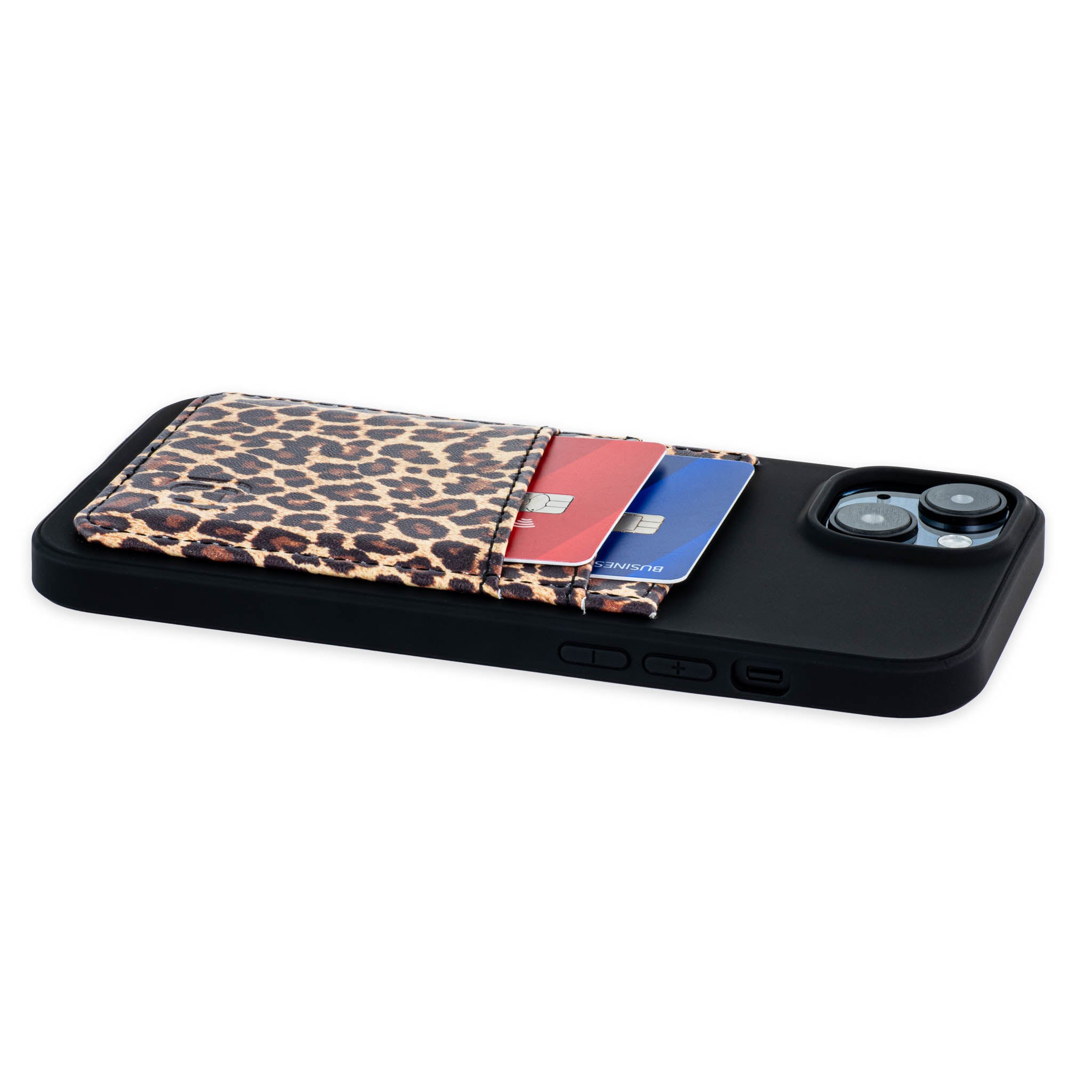 iPhone 15 Plus N2R Recycled Card Case [Leopard]