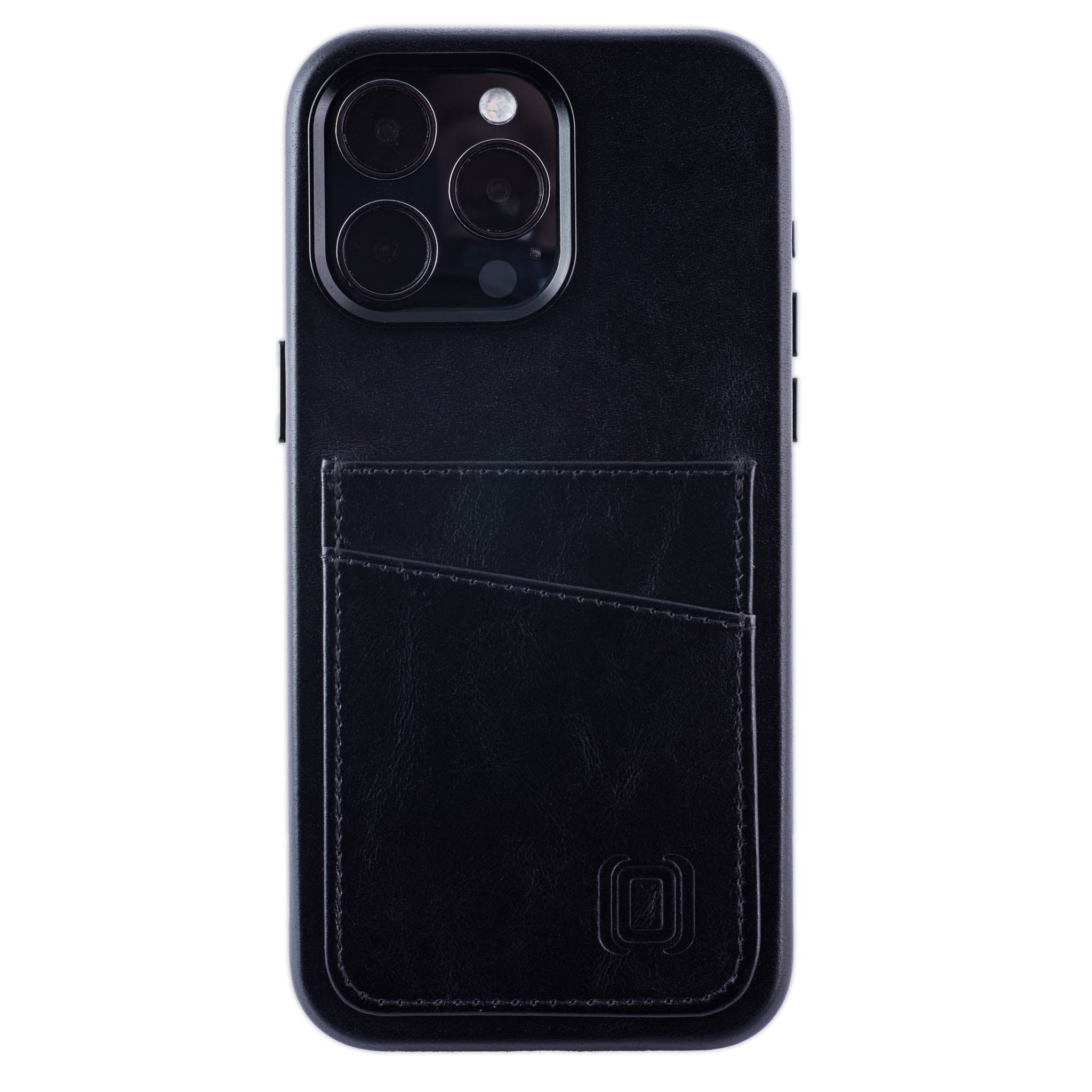 iPhone 15 Pro Max Genuine Leather M2GL Card Case [Black]