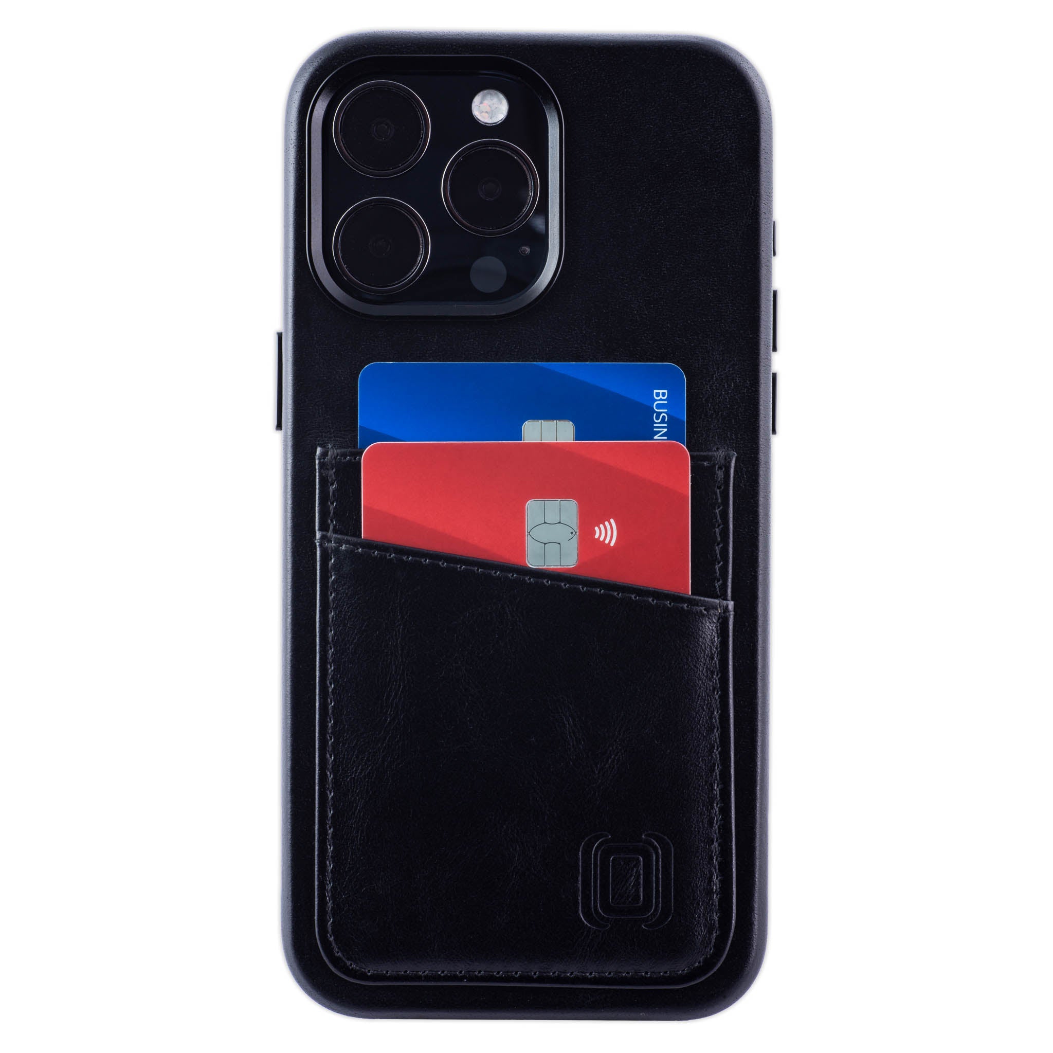 iPhone 15 Pro Max Genuine Leather M2GL Card Case [Black]