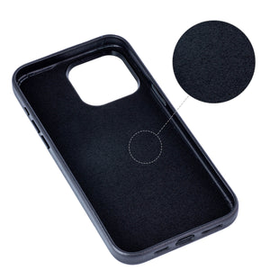 iPhone 15 Pro Max Genuine Leather M2GL Card Case [Black]