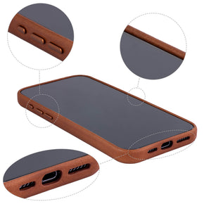 iPhone 15 Pro Max Genuine Leather M2GL Card Case [Light Brown]